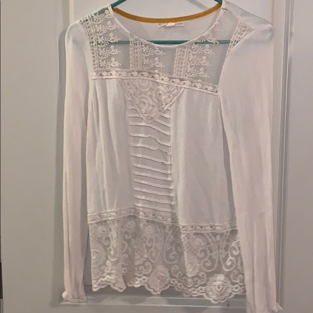 Long sleeve linen shirt